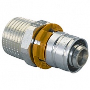 Штуцер UPONOR S -PRESS  НР  25 х 3/4" (уп 5) (1014589)